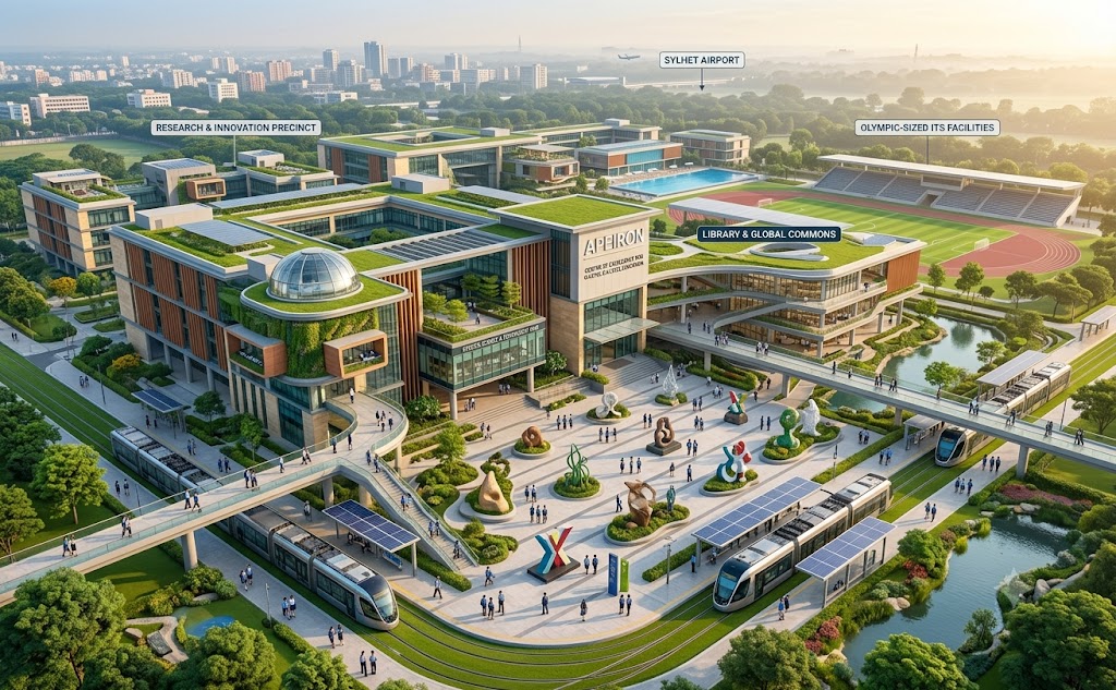 APEIRON Main Campus Building - British Curriculum Centre in Sylhet